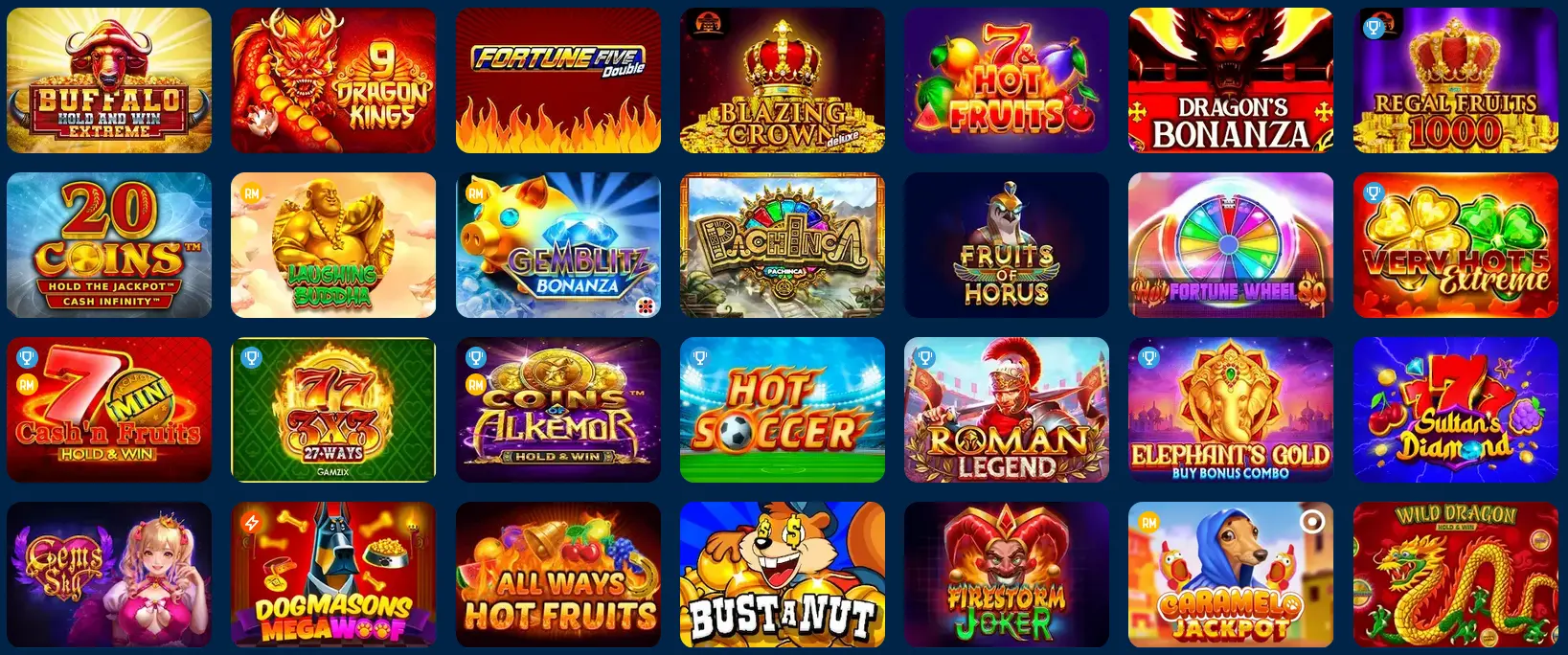 Mostbet-এ স্লট গেমস